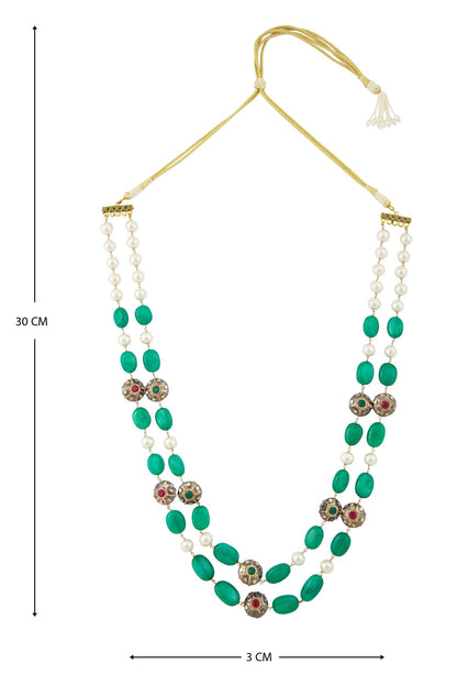 Bead Layered Necklace 
