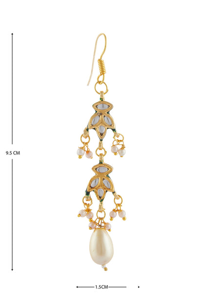 Kundan Dangler Earrings 
