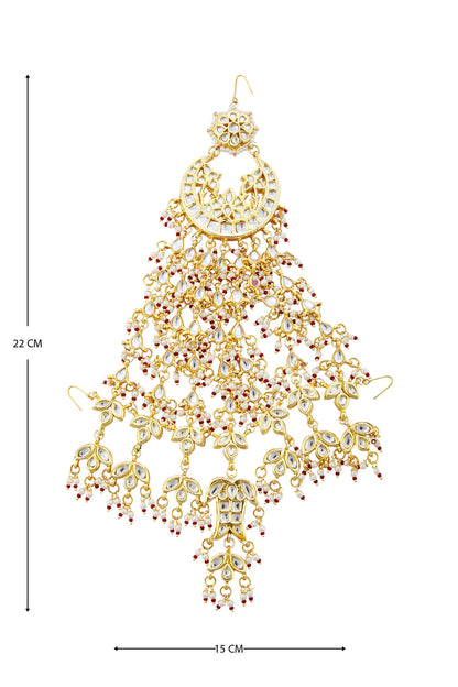Kundan Crescent Moon Passa 