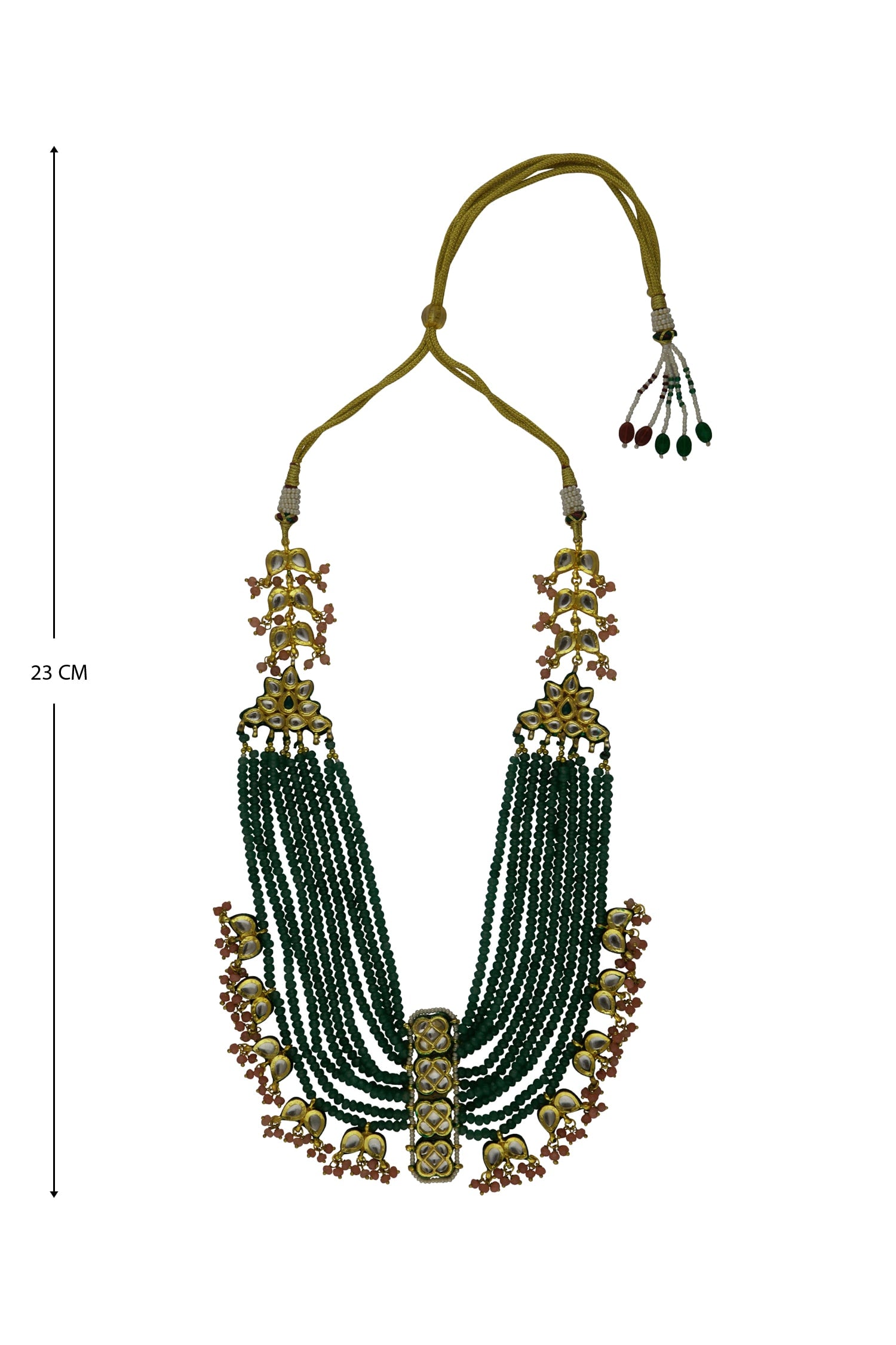 Layered Bead Necklace 