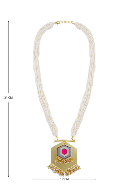 Geometric Pendant Necklace 