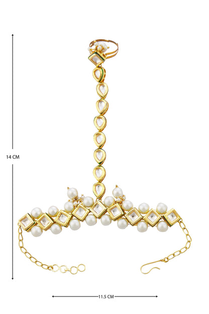 Kundan Hathphool - Set of 2 