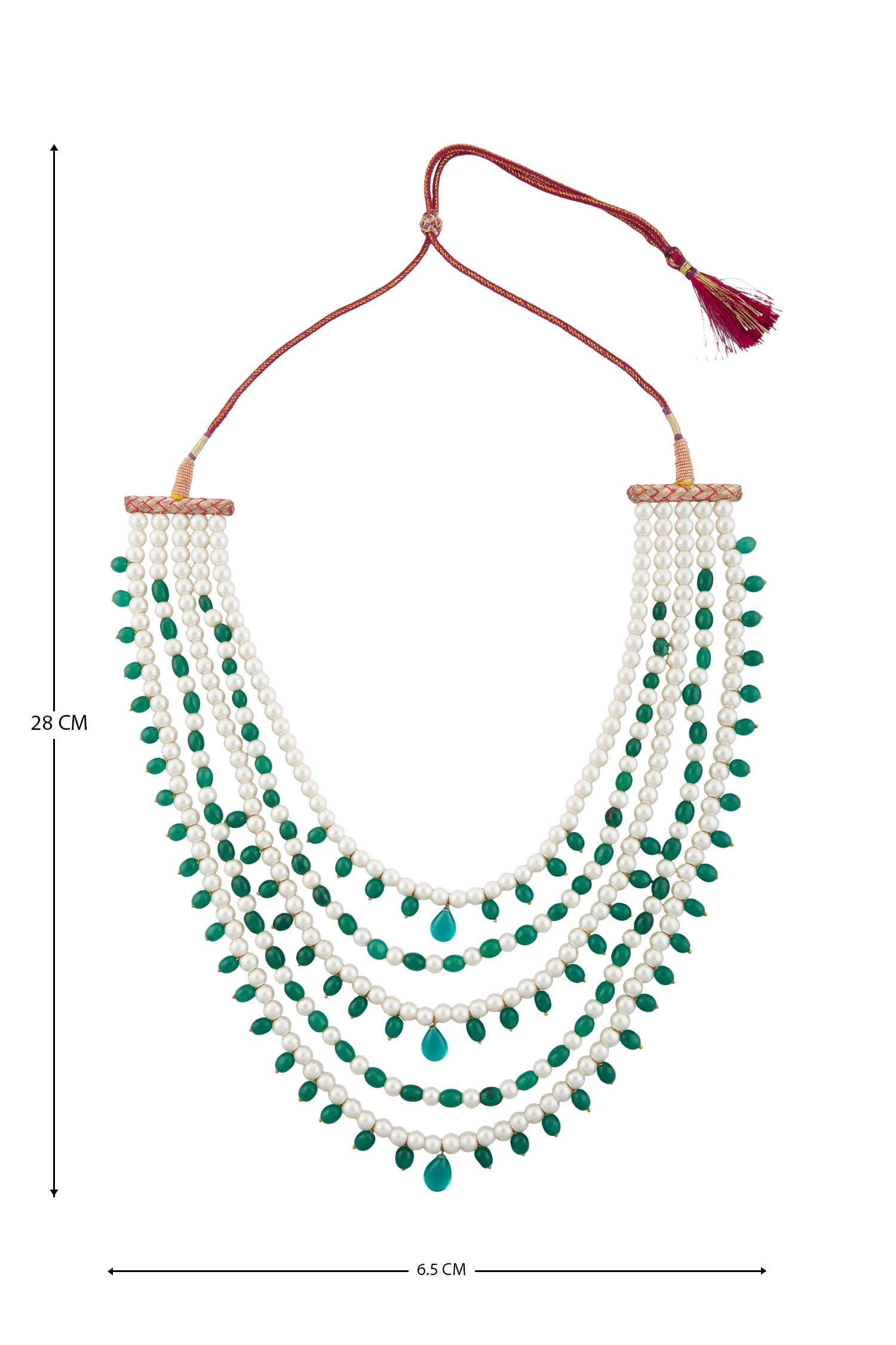 Layered Bead Necklace 