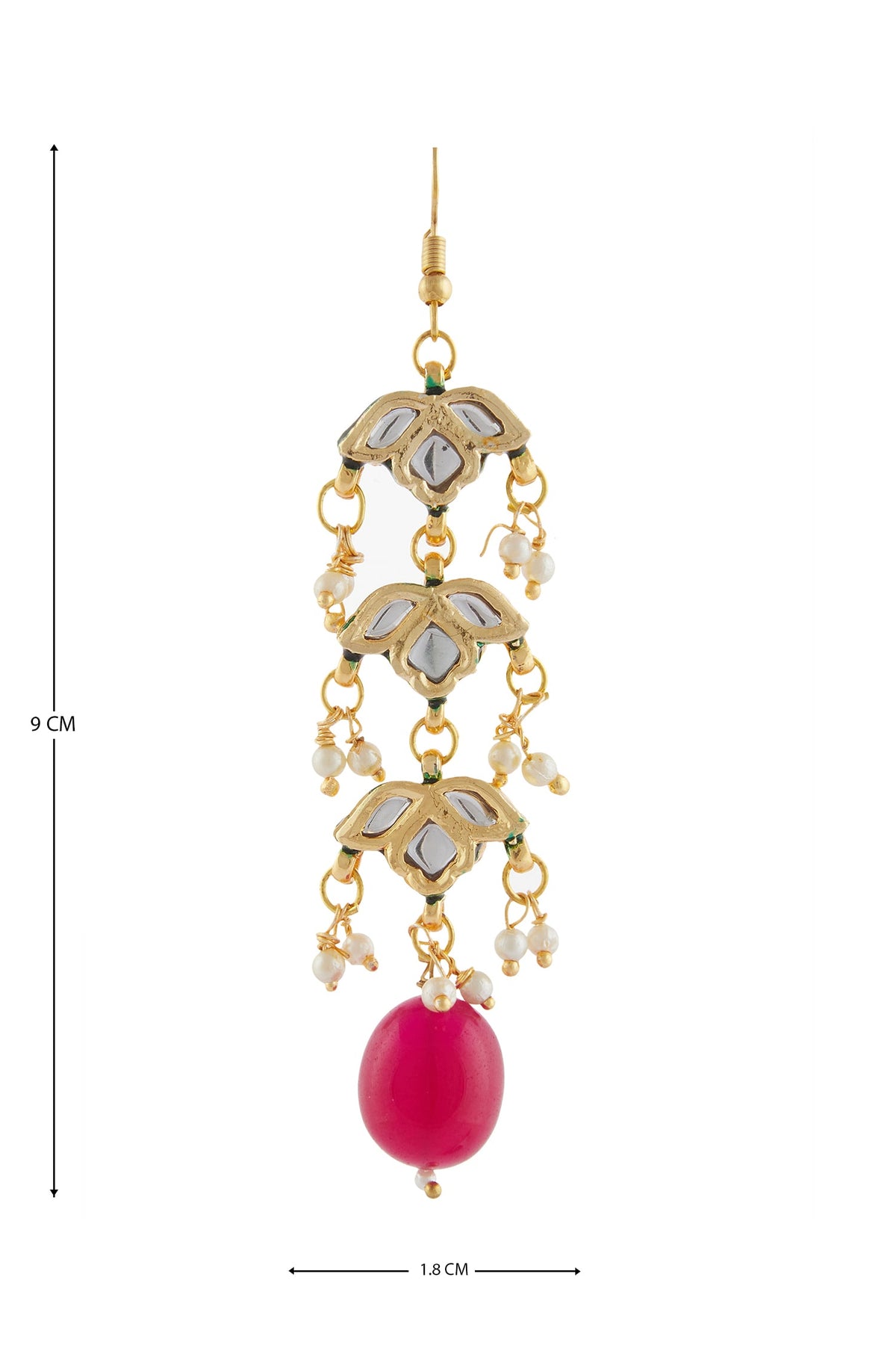 Kundan Dangler Earrings 