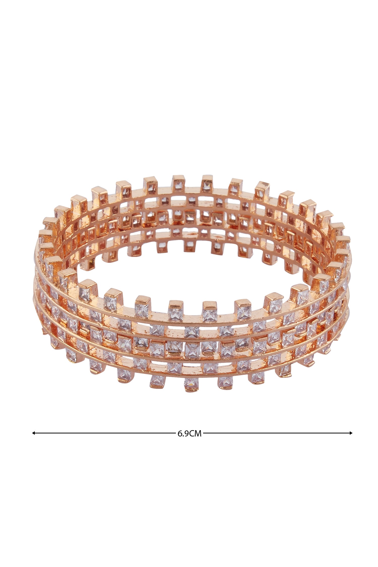 Stone Bangle Single Pc 