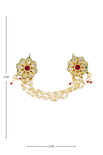 Kundan Floral Ring 