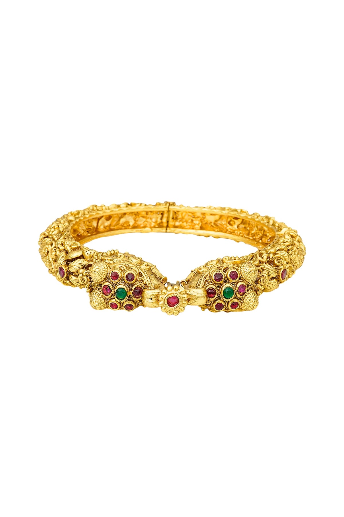 Gold Plated Meenakari Kada