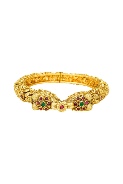 Gold Plated Meenakari Kada