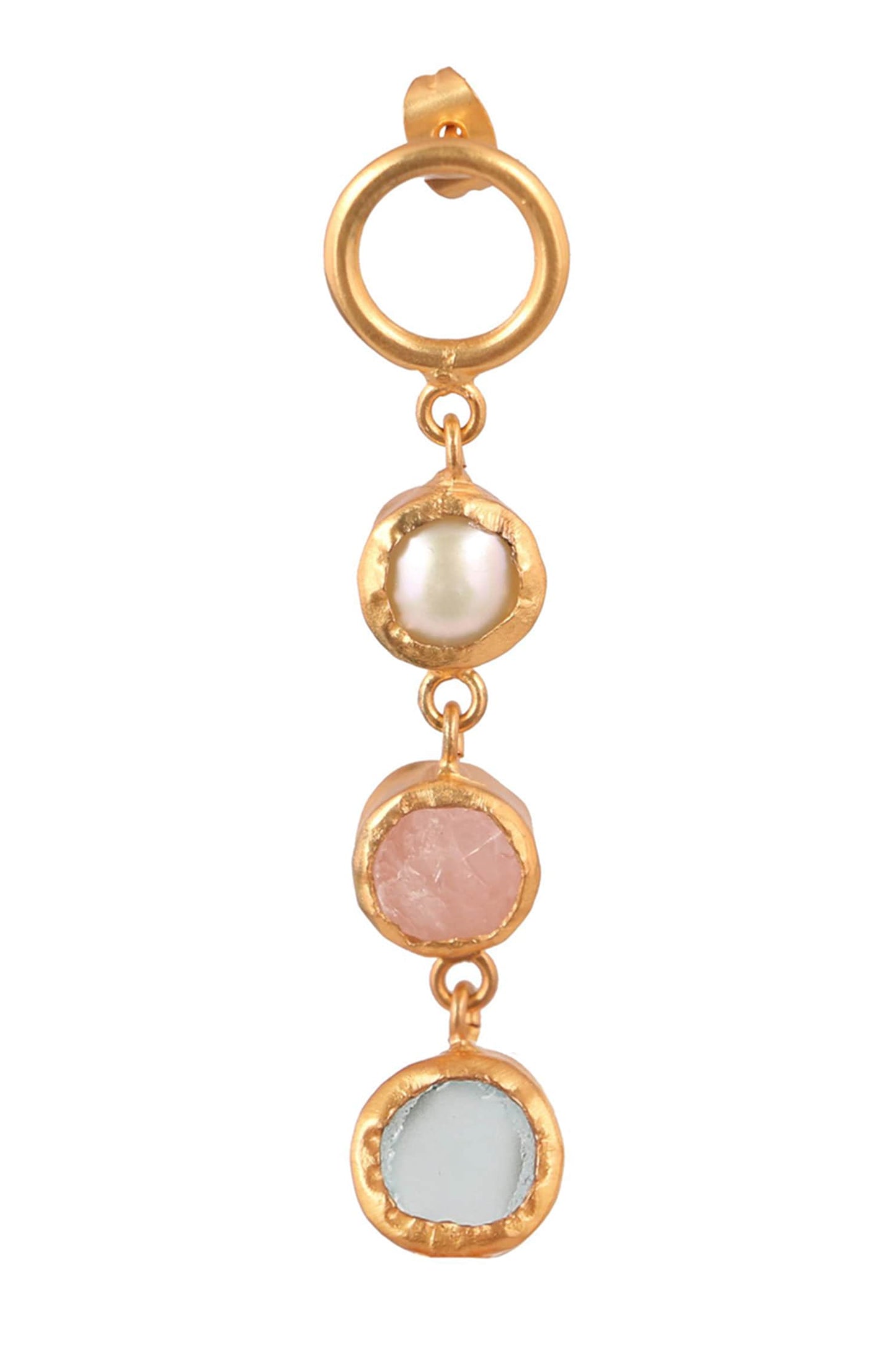 Studded Dangler Earrings 