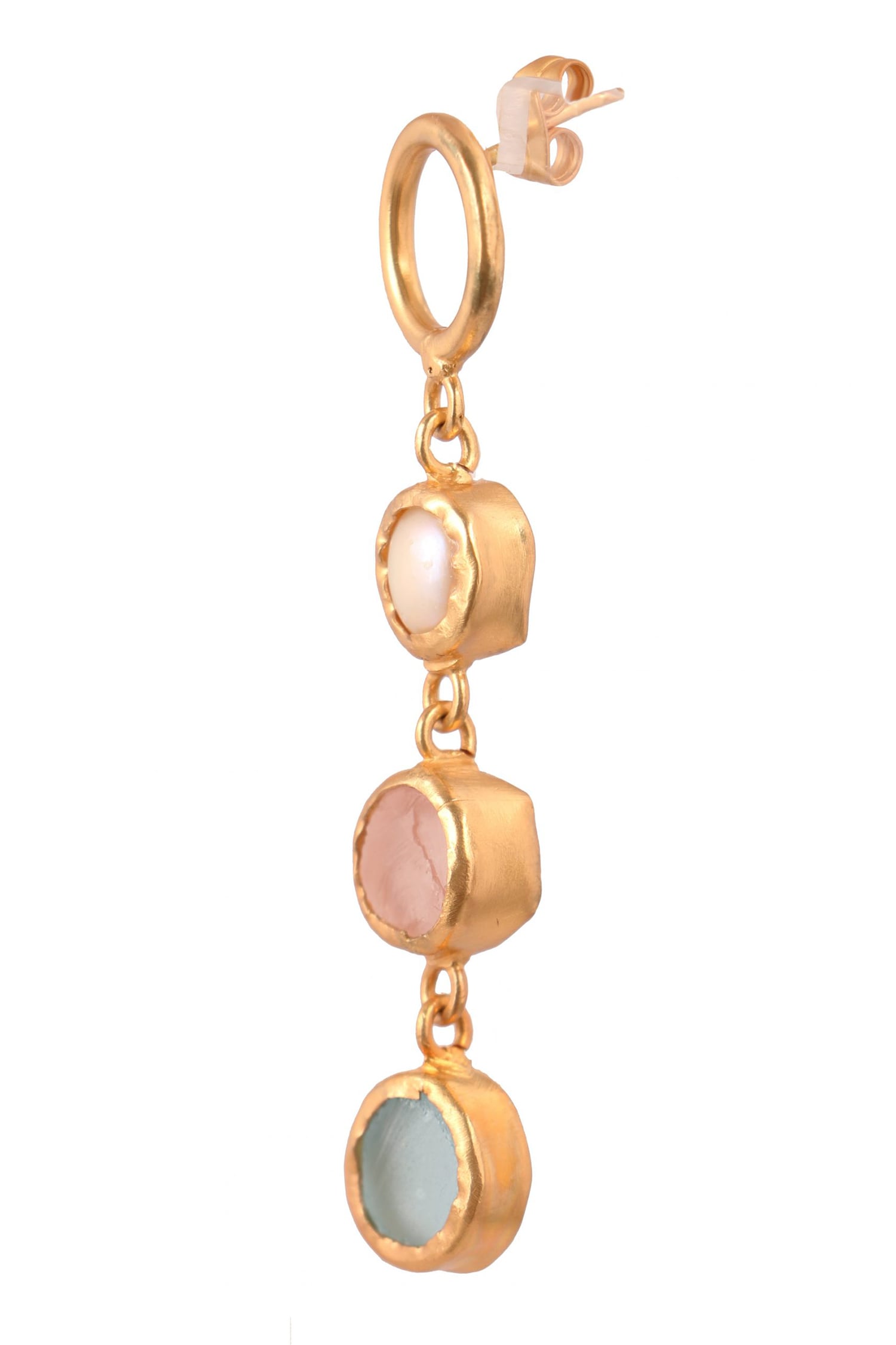 Studded Dangler Earrings 