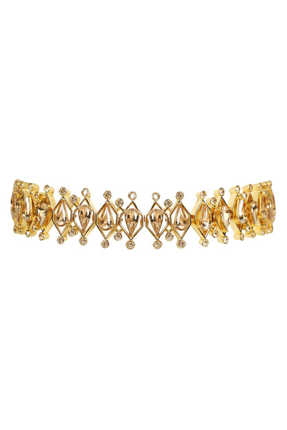 Crystal Teardrop Choker 