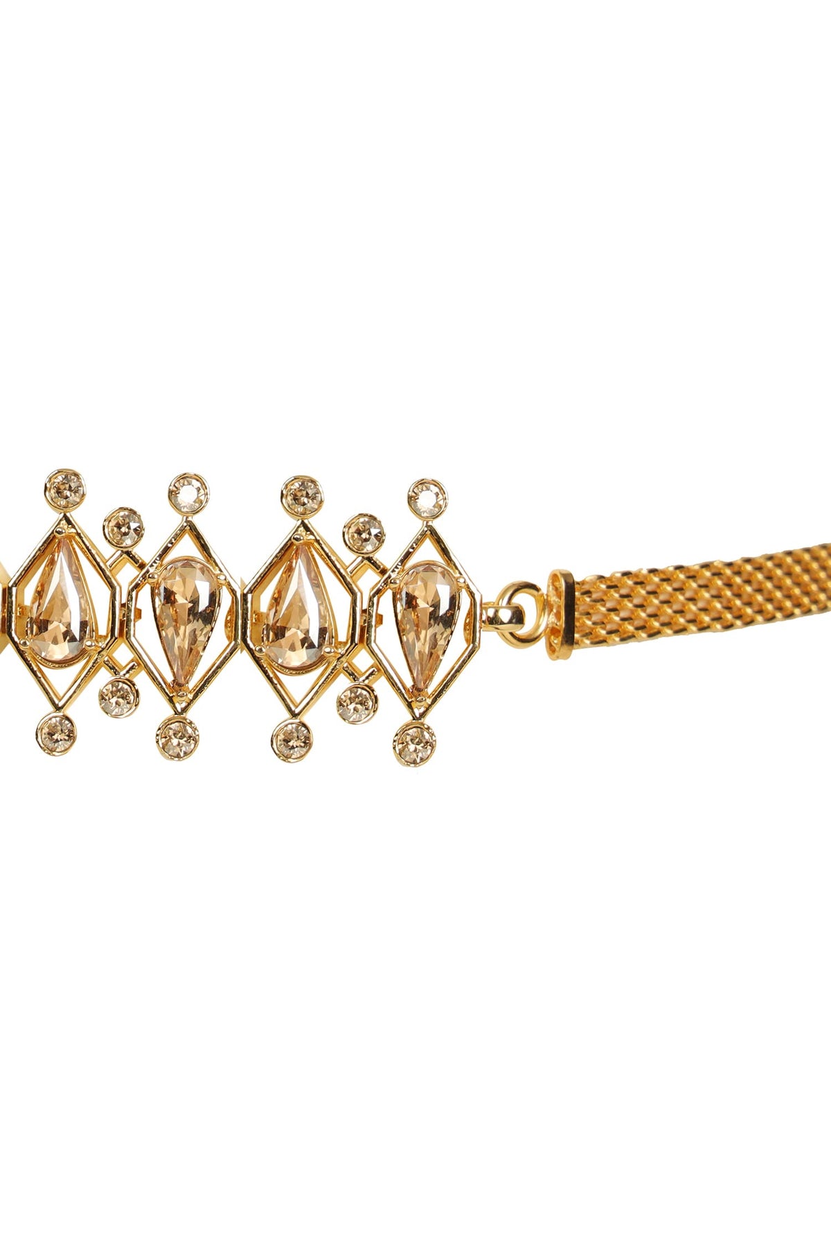 Crystal Teardrop Choker 