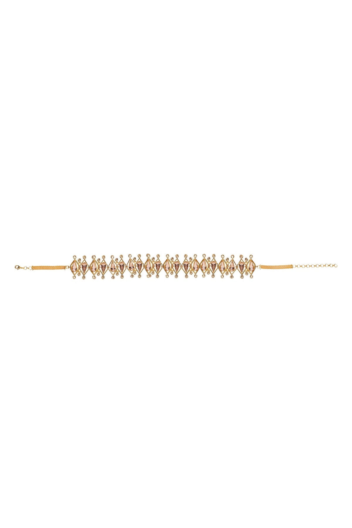 Crystal Teardrop Choker 