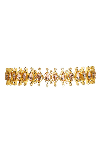 Crystal Teardrop Choker 