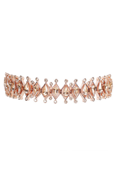 Crystal Teardrop Choker 