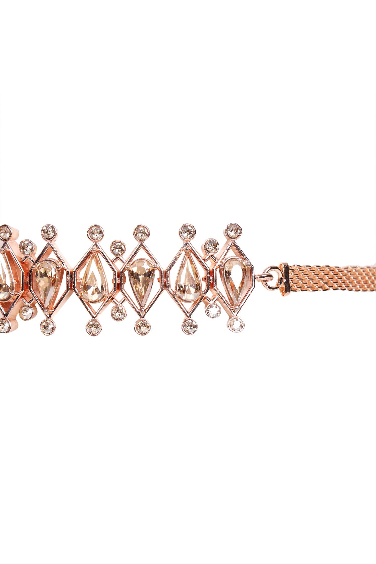 Crystal Teardrop Choker 