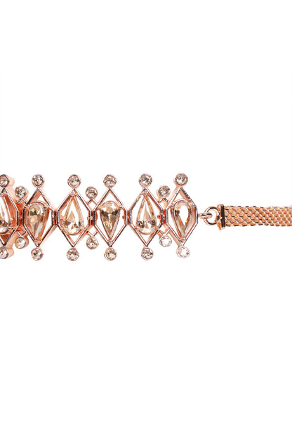 Crystal Teardrop Choker 