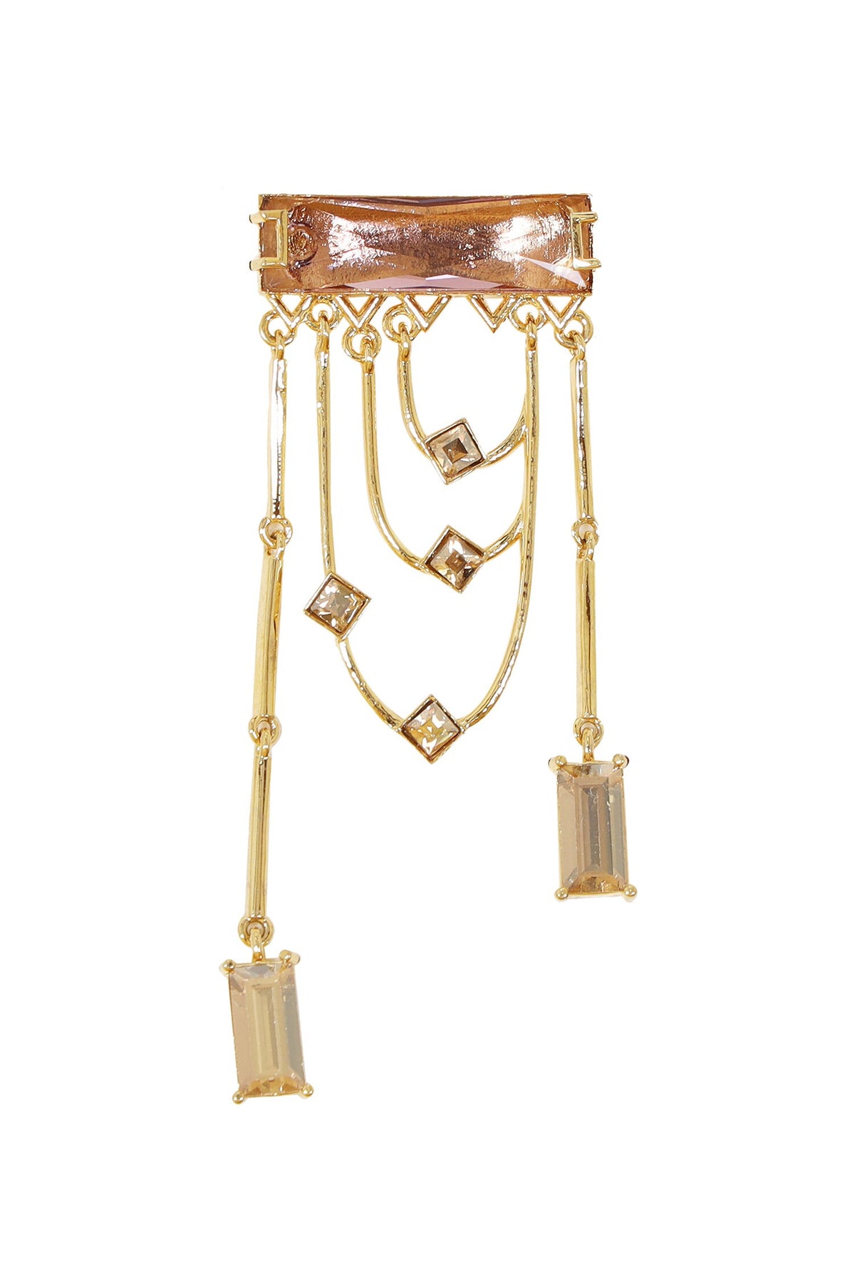 Crystal Chain Danglers 