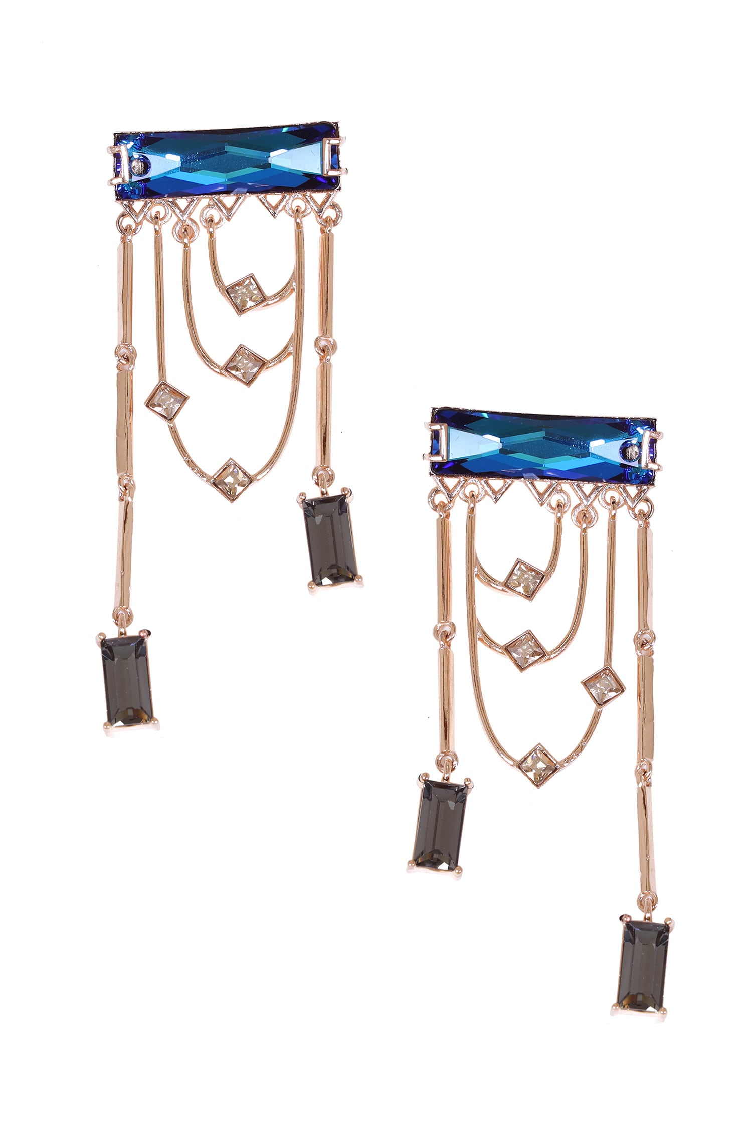 Crystal Chain Danglers 