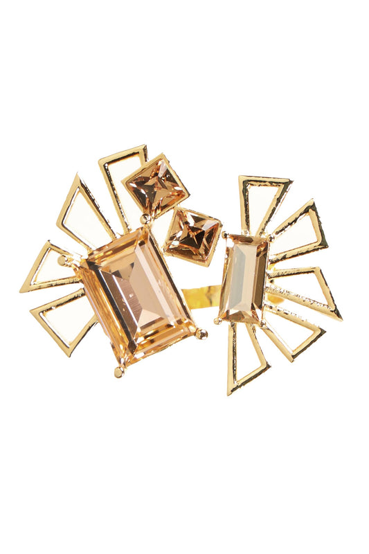 Geometric Crystal Ring 
