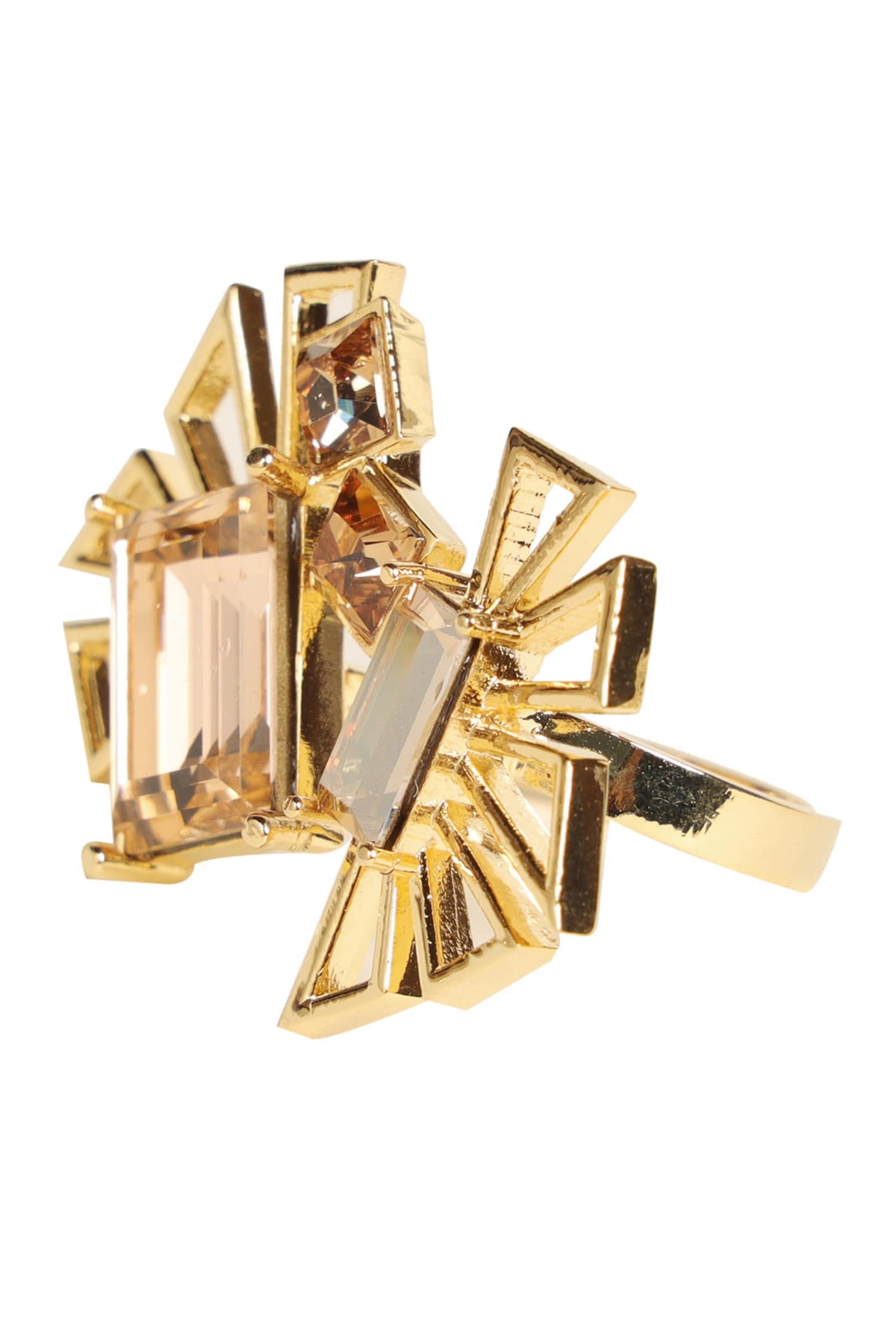 Geometric Crystal Ring 