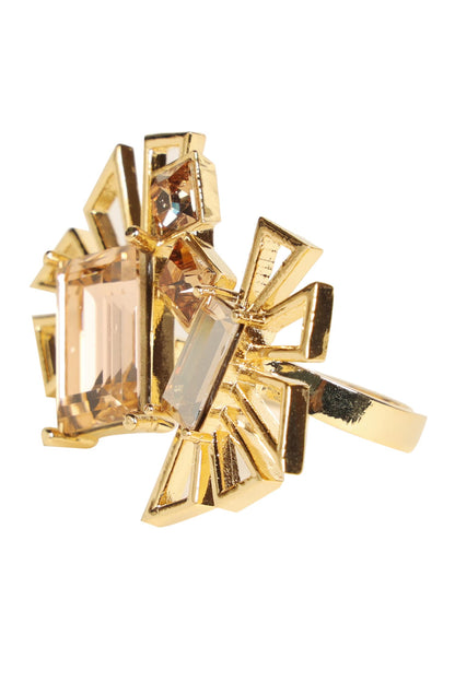 Geometric Crystal Ring 