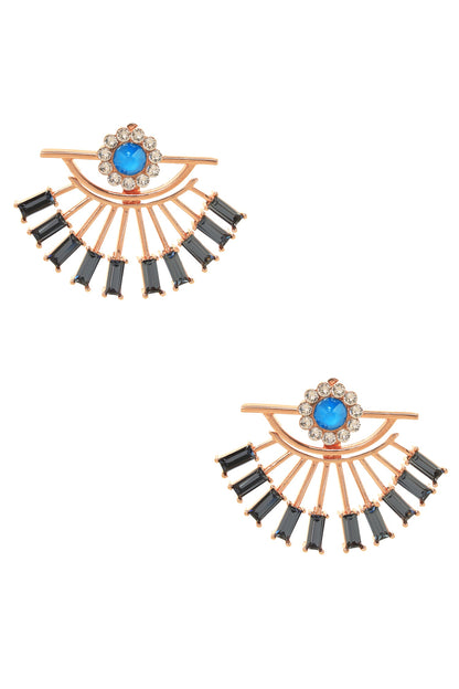 Detachable Evil Eye Earrings 