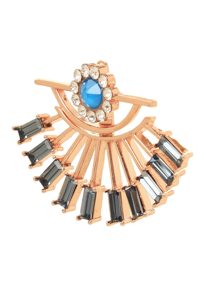 Detachable Evil Eye Earrings 
