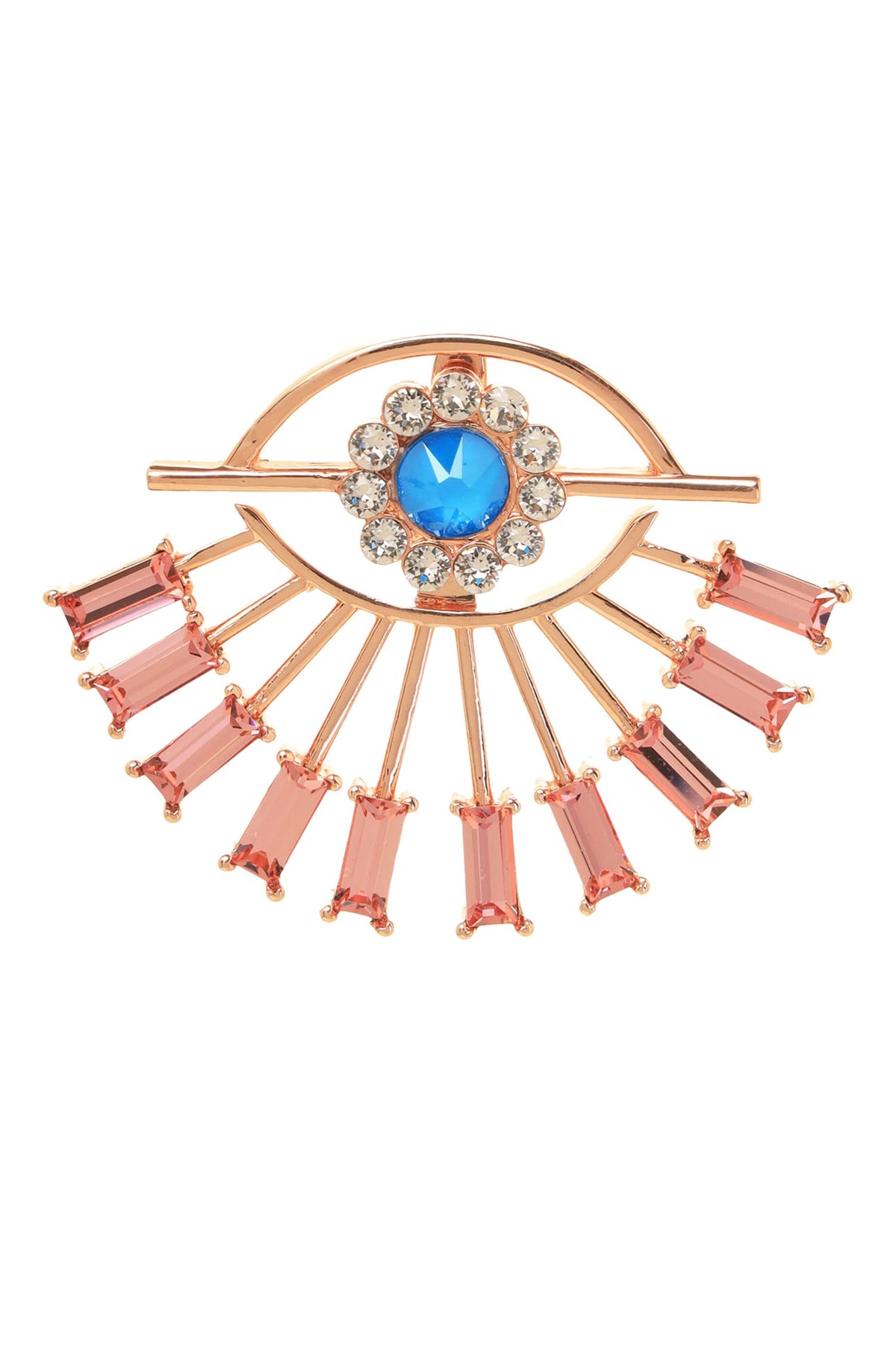 Detachable Evil Eye Earrings 