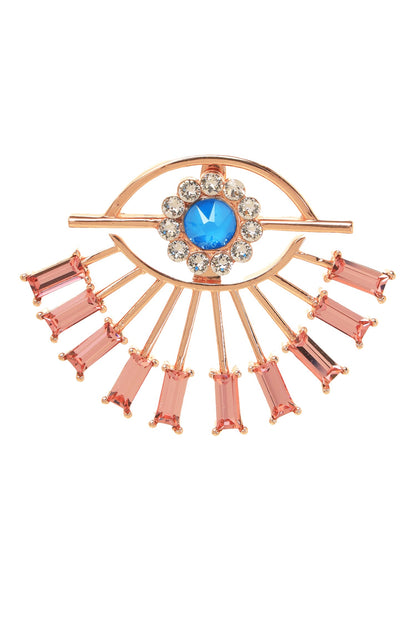 Detachable Evil Eye Earrings 