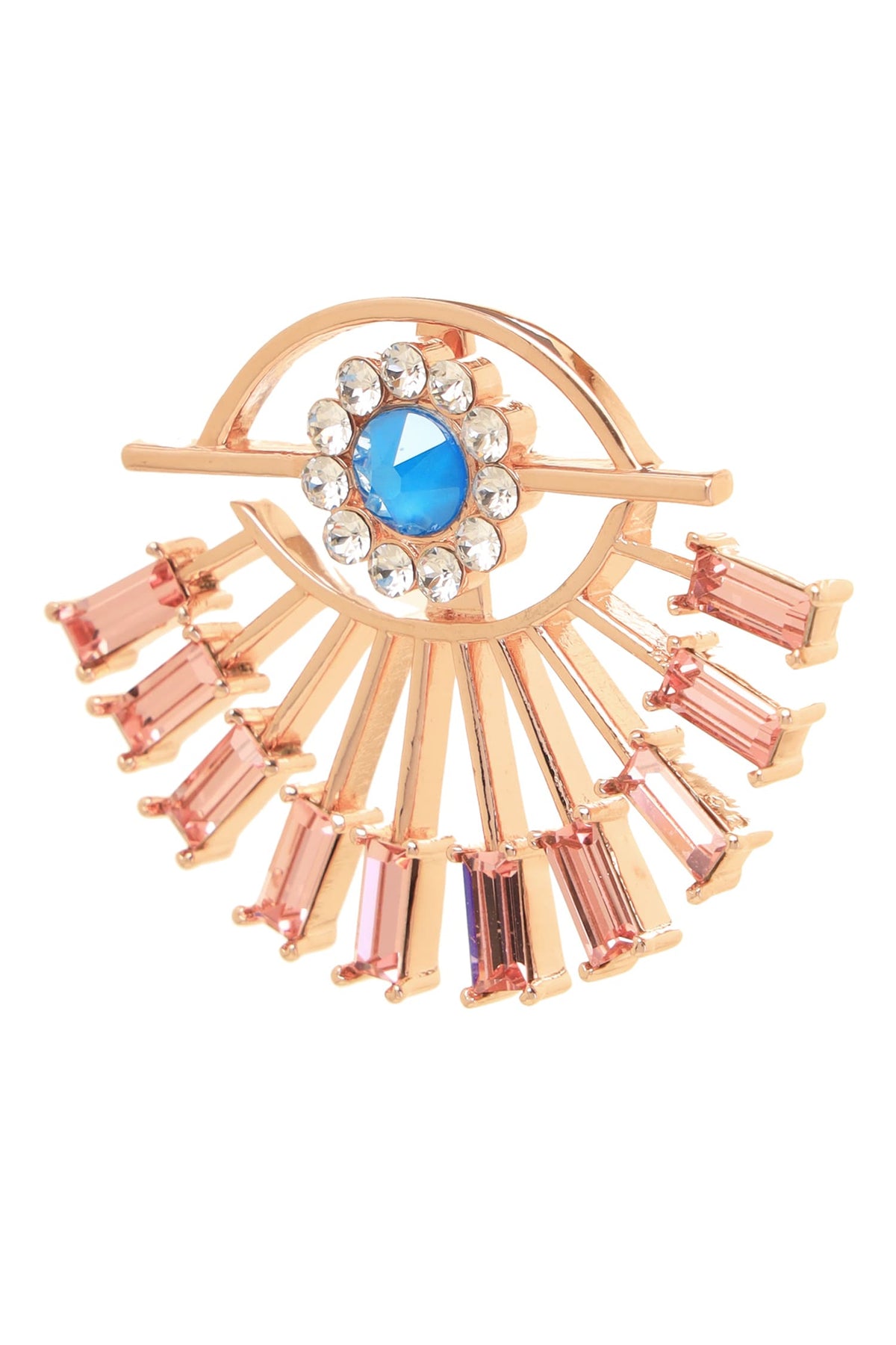 Detachable Evil Eye Earrings 