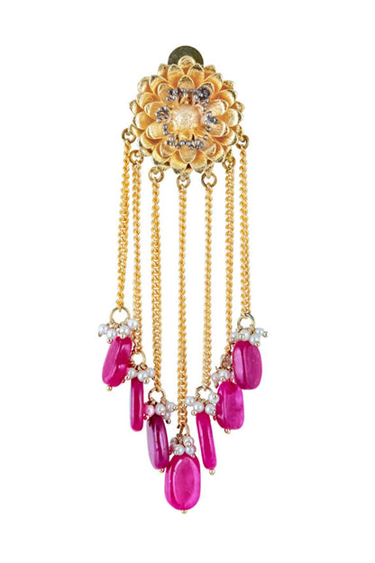 Floral Chain Danglers 