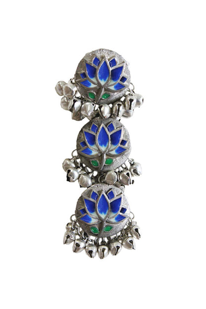  Floral Tiered Danglers 