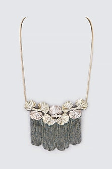 Zardosi Embroidered Long Necklace