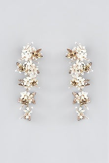 Mukaish & Zardosi Embroidered Dangler Earrings