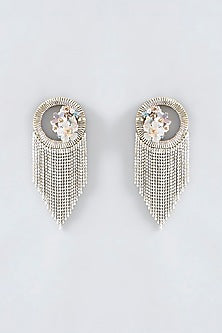 Mukaish & Zardosi Embroidered Dangler Earrings