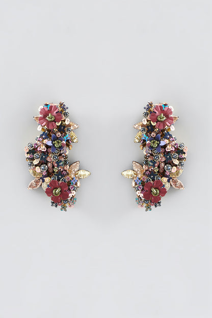 Mukaish & Zardosi Embroidered Dangler Earrings