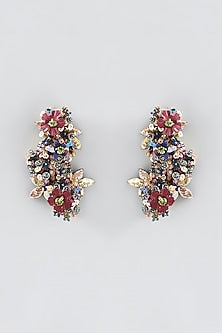 Mukaish & Zardosi Embroidered Dangler Earrings
