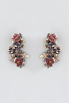 Mukaish & Zardosi Embroidered Dangler Earrings