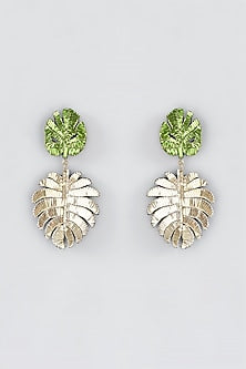 Mukaish & Zardosi Embroidered Dangler Earrings