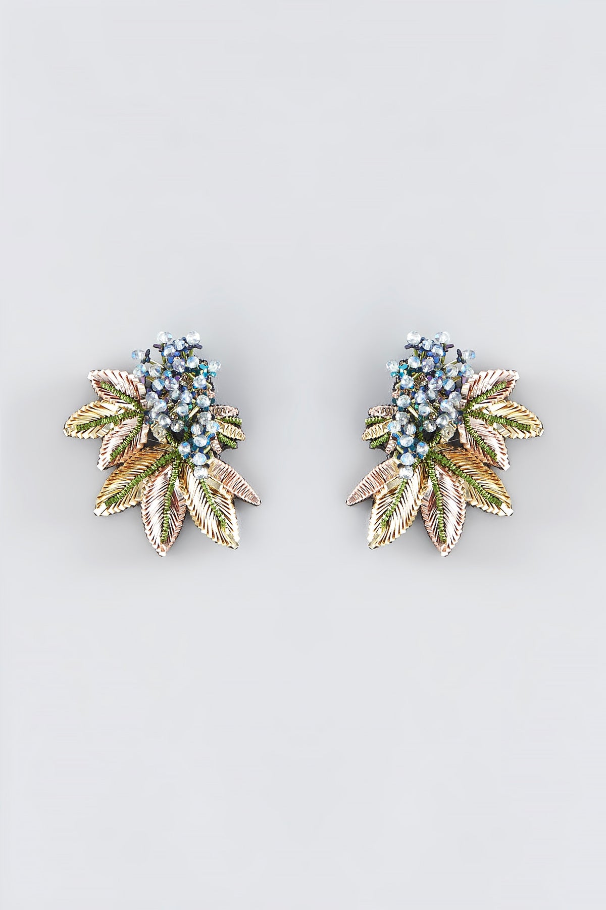 Mukaish & Zardosi Embroidered Dangler Earrings