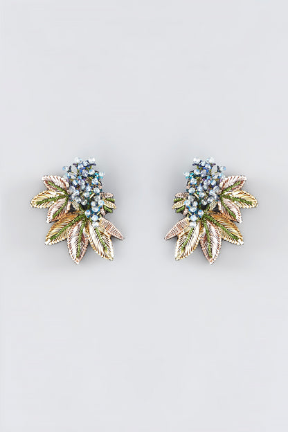 Mukaish & Zardosi Embroidered Dangler Earrings
