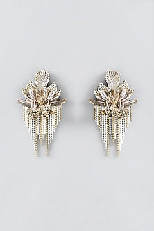 Mukaish & Zardosi Embroidered Dangler Earrings