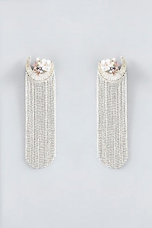 Mukaish & Zardosi Embroidered Dangler Earrings