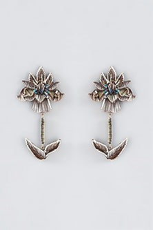 Mukaish & Zardosi Embroidered Dangler Earrings