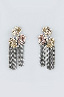 Mukaish & Zardosi Embroidered Dangler Earrings