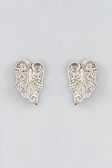 Multi-Colored Hand Embroidered Stud Earrings