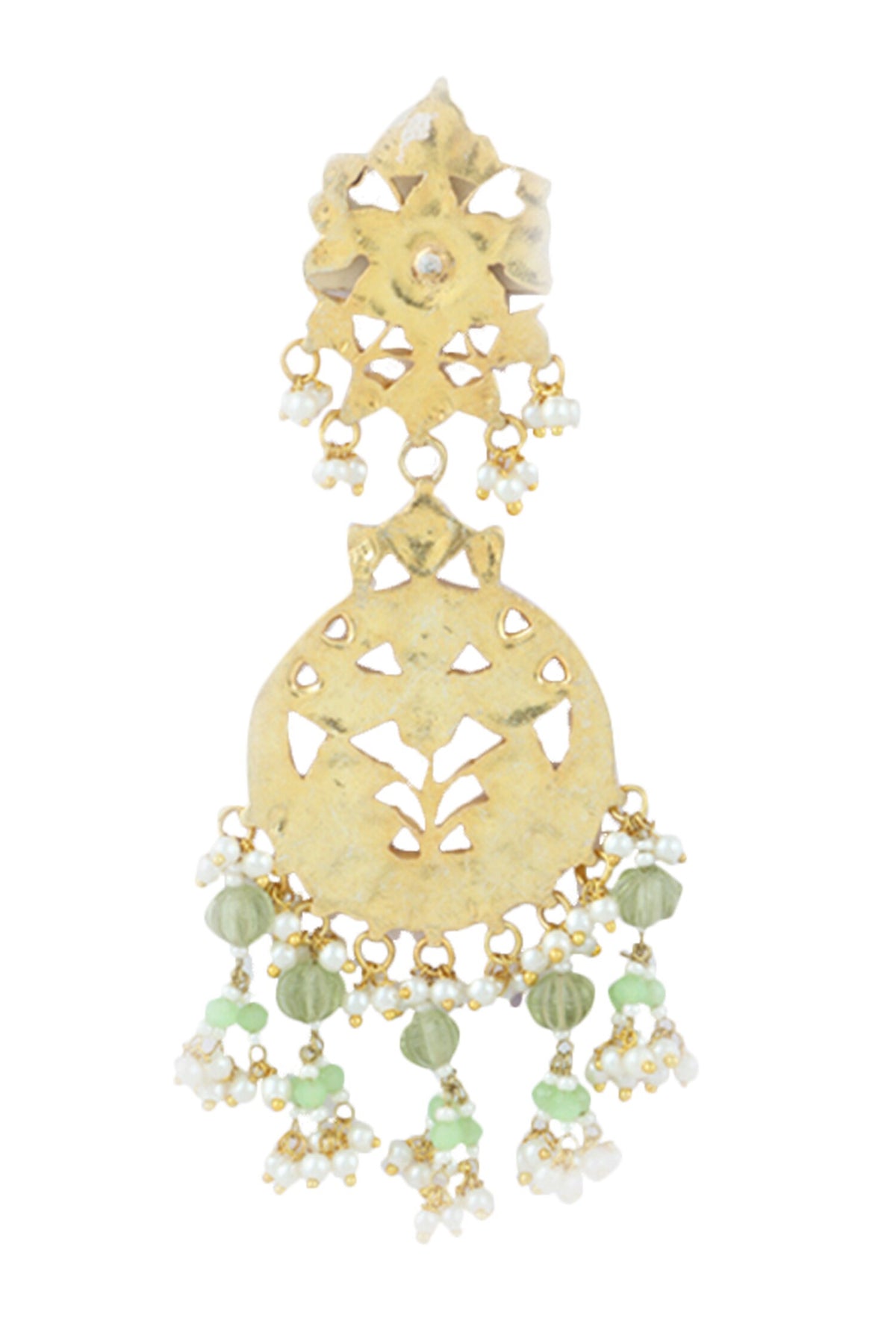 Kundan Embellished Necklace Set 