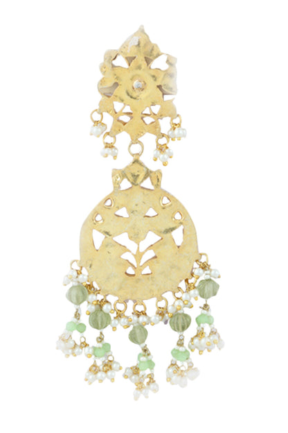 Kundan Embellished Necklace Set 