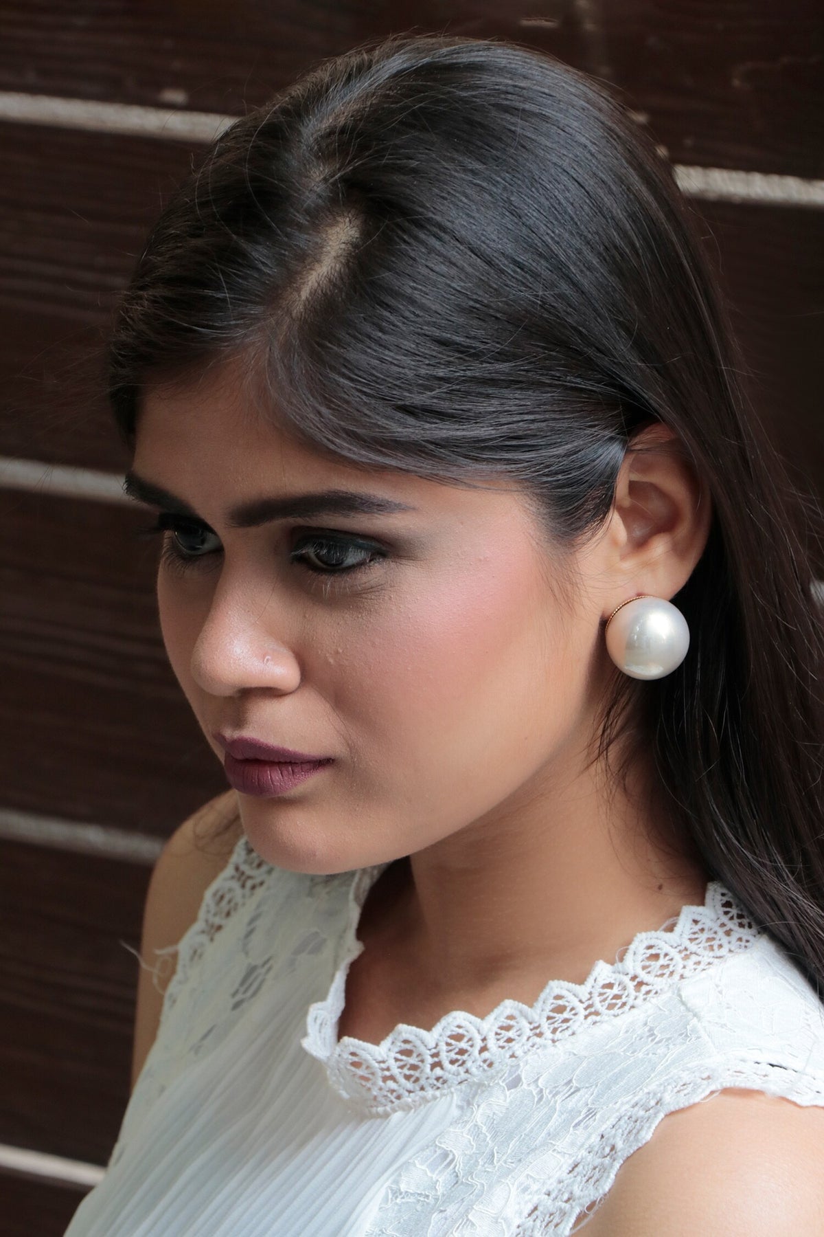 Pearl Ear Studs 